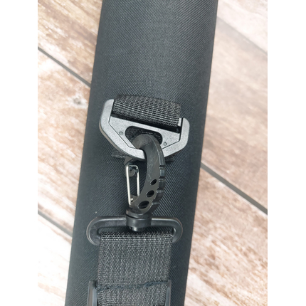 Жорсткий чохол для вудилищ Select Semi Hard Rod Case 125x10cm, колір:чорний, Розміри чохла: 125x10 см, Колір чохла: Чорний, фото , изображение 7