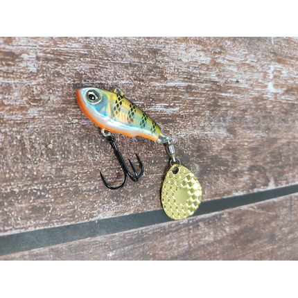 Тейл-спінер Savage Gear Fat Tail Spin 65mm 16.0g Perch, фото , изображение 5