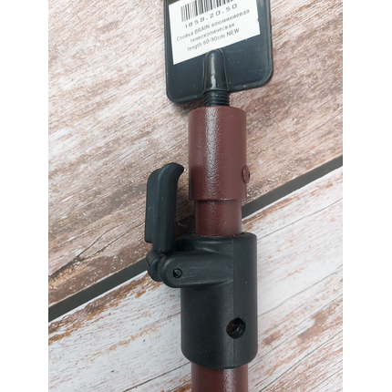 Стойка Brain алюминиевая телескопическая 60-90cm NEW, Розмір стійки: 60-90 см, фото , изображение 4