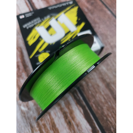 Шнур Favorite U1 PE 4x 150m (light green) #0.6/0.132mm 8lb/3.6kg, Діаметр: #0.6/0.132mm, Розмотування: 150, Колір: салатовий, фото , изображение 10