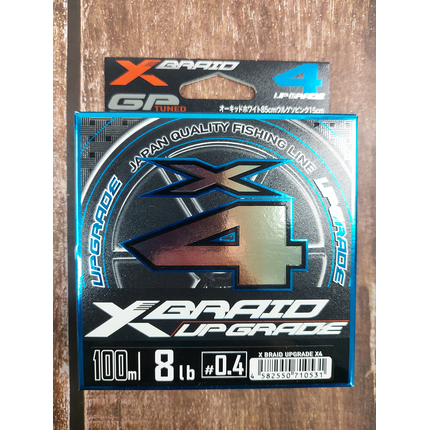 Шнур YGK X-Braid Upgrade X4 100m #0.4/0.104mm 8Lb/3.6kg, Діаметр: #0.4/0.104mm, Розмотування: 100m, фото , изображение 5