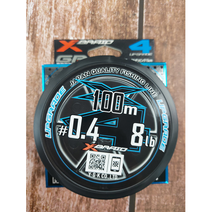 Шнур YGK X-Braid Upgrade X4 100m #0.4/0.104mm 8Lb/3.6kg, Діаметр: #0.4/0.104mm, Розмотування: 100m, фото , изображение 8