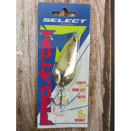 Блешня Select ProAtom 8.0g 54mm #02, Вага блешні: 8г, Колір блешні: 02, фото , изображение 3