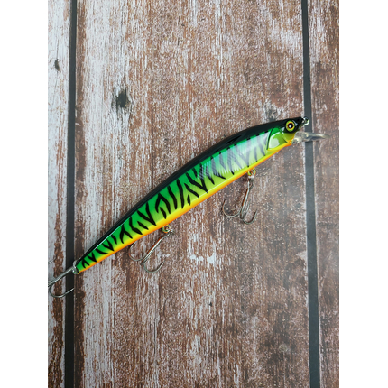 Воблер Jackall Rerange 130SP 21.1г Hot Tiger, Розмір/Вага: 130мм/21.1г, Колір воблера: Hot Tiger, фото , изображение 4