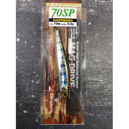 Воблер ZipBaits Rigge 70-SP, 70mm 5.0g #810H (0.6-1.2m), Розмір/Вага: 70mm/5.0g, Колір воблера: #810H, фото , изображение 2