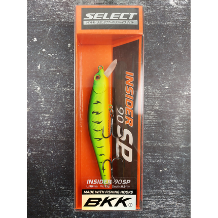 Воблер Select Insider 90SP 90mm 11.0g #02 (0.8-1.0m), Розмір/Вага: 90mm/11g, Колір воблера: col.02, фото , изображение 2