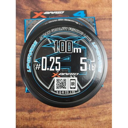 Шнур YGK X-Braid Upgrade X4 100m #0.25/0.08mm 5lb/2.3kg, Діаметр: #0.25/0.08mm, Розмотування: 100m, фото , изображение 8