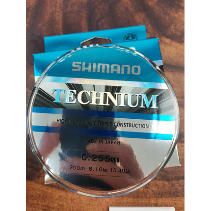 Жилка SHIMANO TECHNIUM 200m 0.255mm 6.1kg (TEC20025), Діаметр: 0.255, Розмотування: 200m, фото , изображение 6