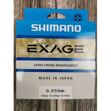 Жилка SHIMANO EXAGE 150m 0.255mm 5.5kg, Діаметр: 0.255, Розмотування: 150m, фото , изображение 3