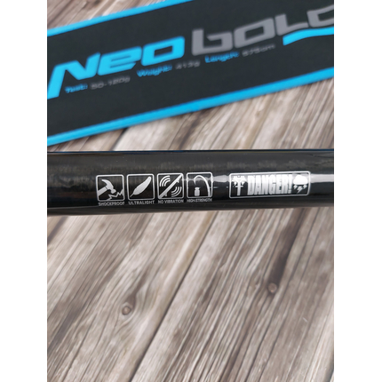 Болонське вудлище Brain Scout Neo Bolo 5800 5.75m 50-120g (телескопічне, з кільцями) + чохол та захист на кільця, Довжина: 5.75m, фото , изображение 6