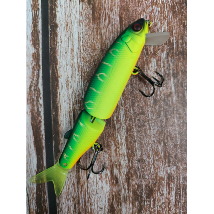 Воблер Jackall Magallon 113мм 13.7г Mat Tiger Suspending, Размер/Вес: 113мм/13.7г, Цвет воблера: Mat Tiger, фото , изображение 4