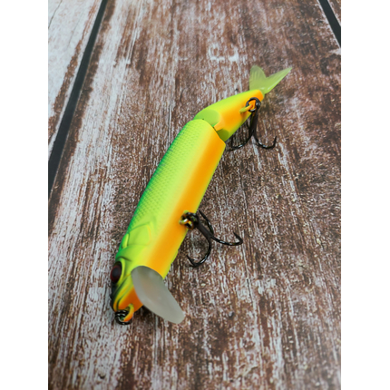 Воблер Jackall Magallon 113мм 13.7г Mat Tiger Suspending, Размер/Вес: 113мм/13.7г, Цвет воблера: Mat Tiger, фото , изображение 6