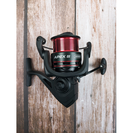 Котушка Brain Apex III Feeder 6000S / 5+1 підшипник / 4.9:1 — фідерна, металева шпуля, Розмір шпулі: 6000S, фото , изображение 8
