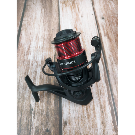 Котушка Brain Apex III Feeder 4000S / 5+1 підшипник / 4.9:1 — фідерна, металева шпуля, Розмір шпулі: 4000S, фото , изображение 9