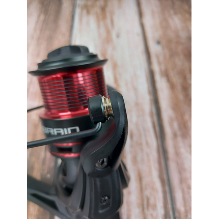 Котушка Brain Apex III Feeder 4000S / 5+1 підшипник / 4.9:1 — фідерна, металева шпуля, Розмір шпулі: 4000S, фото , изображение 10