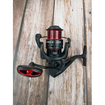 Котушка Brain Apex III Feeder 4000S / 5+1 підшипник / 4.9:1 — фідерна, металева шпуля, Розмір шпулі: 4000S, фото , изображение 12