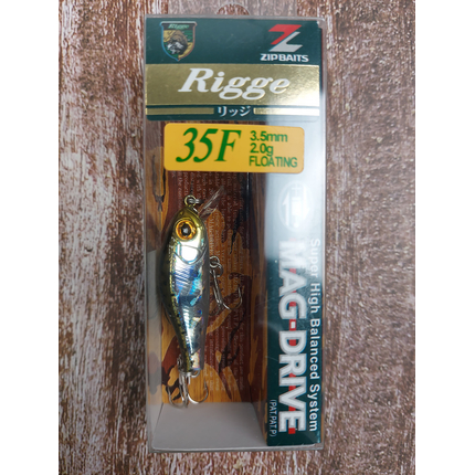Воблер ZipBaits Rigge 35F, 35mm 2.0g #810H (0.3-0.8m), Розмір/Вага: 35mm/2.0g, Колір воблера: #810H, фото , изображение 3