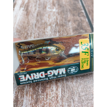 Воблер ZipBaits Rigge 35F, 35mm 2.0g #810H (0.3-0.8m), Розмір/Вага: 35mm/2.0g, Колір воблера: #810H, фото , изображение 6