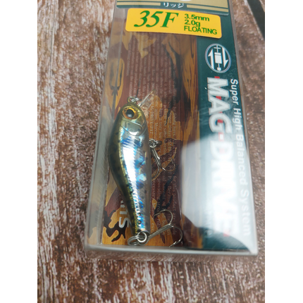 Воблер ZipBaits Rigge 35F, 35mm 2.0g #810H (0.3-0.8m), Розмір/Вага: 35mm/2.0g, Колір воблера: #810H, фото , изображение 7