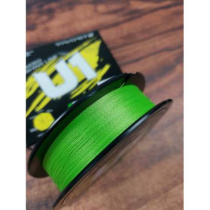 Шнур Favorite U1 PE 4x 150m (light green) #1.5/0.209mm 20lb/9.0kg, Диаметр: #1.5/0.209mm, Размотка: 150, Выберите цвет: салатовий, фото , изображение 11