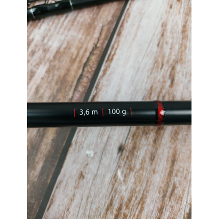 Фідер Brain Classic SE 3.60м / до 100гр — довгий фідер для озер і ставків + 3 вершинки в комплекті, Модель: 3.6m 100g, фото , изображение 10