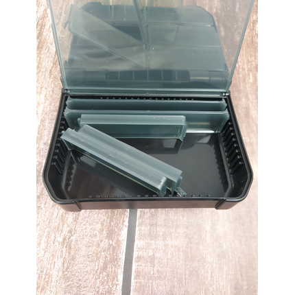 Коробка Meiho Versus VS-318SD 122х87х34 к:black, фото , изображение 6