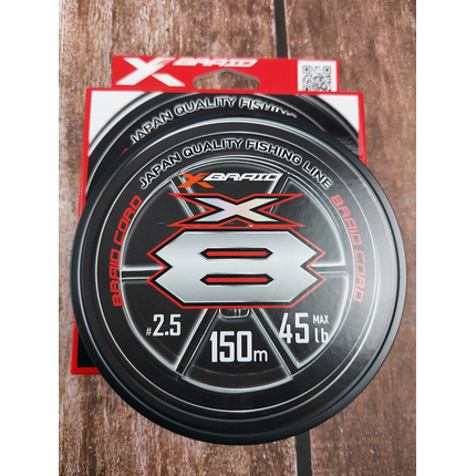 Шнур YGK X-Braid Braid Cord X8 150m #2.5/0.270mm 45lb/16.0kg, Діаметр: #2.5/0.270mm, фото , изображение 6