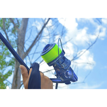 Волосінь Katran Synapse Neon 1000m (neon-yellow) 0.286mm 13.55lb, Діаметр: 0.28, Розмотування: 1000m, фото , изображение 7