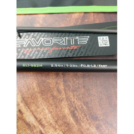 Спінінг Favorite X1 General Light X1.1-982M 2.94m 7-28g Fast, Модель: 2.94m 7-28g, фото , изображение 2