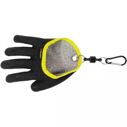 Риболовна рукавичка Select Pike-II права M — для безпечного виважування риби, комфортна та водостійка (+ карабін із магнітним кріпленням), Розмір: M (права), фото , изображение 3