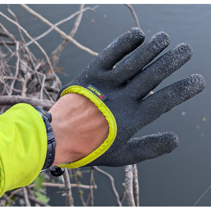 Риболовна рукавичка Select Pike-II ліва L — для безпечного виважування риби, комфортна та водостійка (+ карабін із магнітним кріпленням), Розмір: L (ліва), фото , изображение 6
