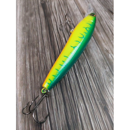 Воблер X-Fish Slim 100F 100mm 16.5g #120 (0.8-1.2m), Розмір/Вага: 100mm/16.5g, Колір воблера: 120, фото , изображение 8