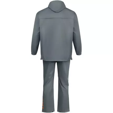 Дощовий костюм Brain Rain Suit сірий (M) — захист від дощу та вітру, Розмір: M, фото , изображение 6