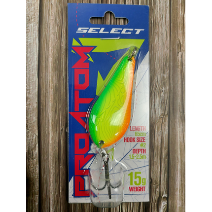 Блешня Select ProAtom 15.0g 65mm #13, Вага блешні: 15г, Колір блешні: 13, фото , изображение 3