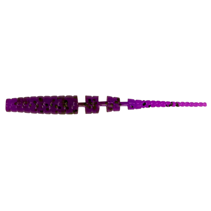 Силікон Select Javik 2.2" col.888 — їстівний черв’як для окуня та нано-джигу (7 шт.), Довжина силікону: 2.2" (5.59 см), Колір силікону: 888, фото , изображение 3