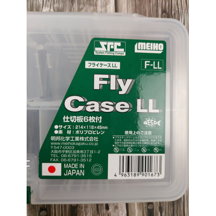 Коробка Meiho Fly Case LL (F-LL) 214×118×45mm к:clear, фото , изображение 3