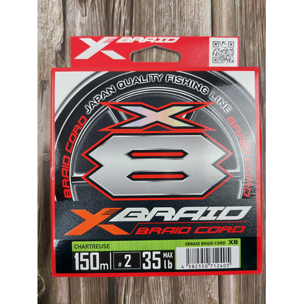Шнур YGK X-Braid Braid Cord X8 150m #2.0/0.235mm 35lb/13.5kg, Діаметр: #2.0/0.235mm, фото , изображение 4