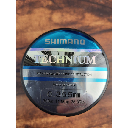 Леска SHIMANO TECHNIUM 300m 0.355mm 11.5kg (TEC30035PB), Диаметр: 0.355, Размотка: 300m, фото , изображение 4