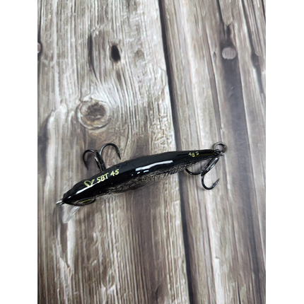 Воблер Savage Gear 3D Sticklebait Twitch S 45mm 4.0g Black Silver, Размер/Вес: 45мм/4г, Цвет воблера: Black Silver, фото , изображение 5