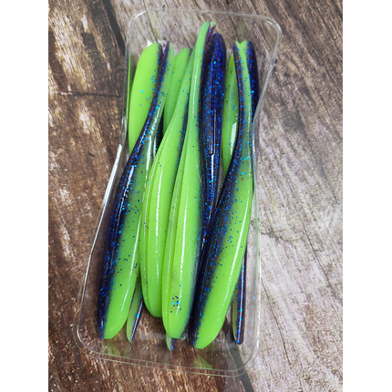 Силікон Keitech Shad Impact 4" (8 шт/упак), колір:pal#06 violet lime berry, Довжина силікону: 4" (10.2 см), Колір силікону: PAL#06 Violet Lime Berry, фото , изображение 11
