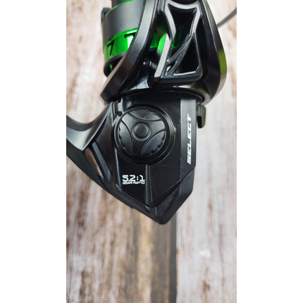 Котушка Select Reflex 2000S (2026) — низькопрофільна шпуля, 4+1 підшипник, 5.2:1, Розмір шпулі: 2000S, фото , изображение 10