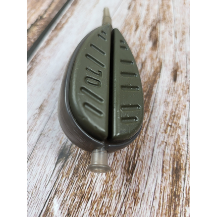 Годівниця Brain Bullet Big Bait Feeder XL 70g, Вага годівниці: 70 гр, Тип годівниці: Big Bait, фото , изображение 9