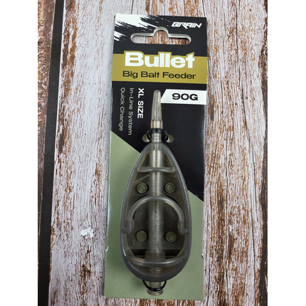 Годівниця Brain Bullet Big Bait Feeder XL 90g, Вага годівниці: 90 гр, Тип годівниці: Big Bait, фото , изображение 5