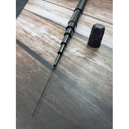 Махове вудлище Brain Phantom 8m, факт. довжина - 7,85m, 308g (телескопічне, без кілець) + чохол, Довжина: 8m, Тип вудлища: без кілець (махове), фото , изображение 6