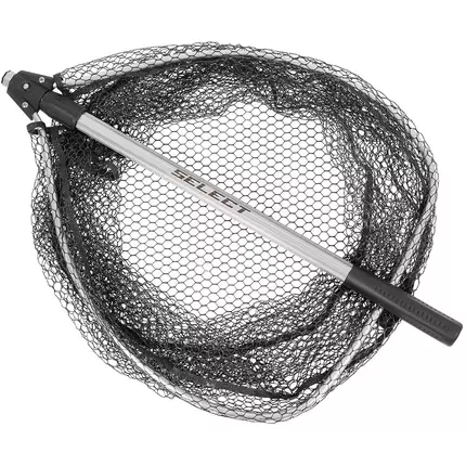 Підсак Select Rubber Landing Net Tele 115-150cm, Розмір: 115-150cm, фото , изображение 7