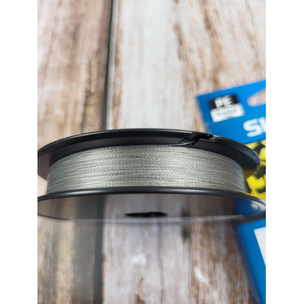 Шнур Shimano Kairiki 4 PE (Steel Gray) 150m 0.10mm 6.8kg, Діаметр: 0.10mm, Колір: сірий, фото , изображение 7