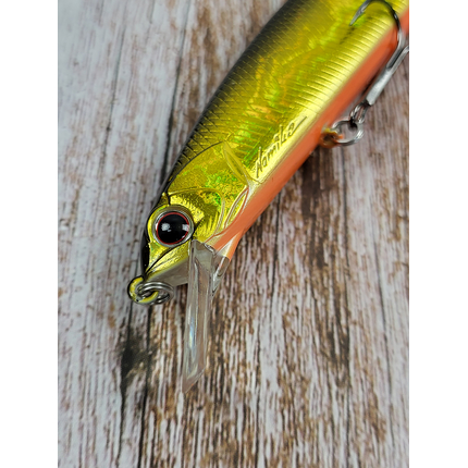 Воблер OSP Asura Rudra 130SP 130mm 20.0g H04 Crystal Gold (1.8m), Колір воблера: H04, фото , изображение 7