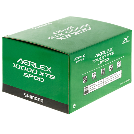 Котушка Shimano Aerlex 10000 XTB SPOD (2+1 підшипник) — сподовий Big Pit для далекого закидання, Розмір шпулі: 10000SP, фото , изображение 9