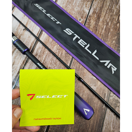 Спінінг Select Stellar 702MH / 2.13m / 6-30g / Fast, Модель: 2.13m 6-30g, фото , изображение 2