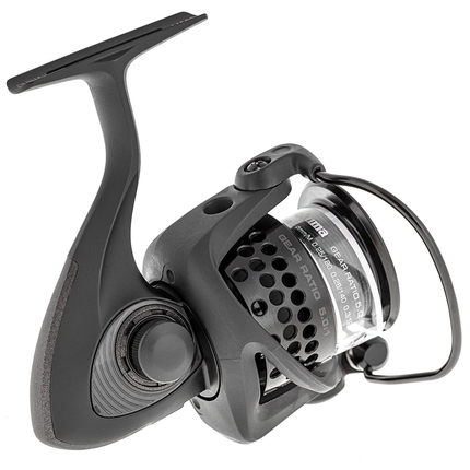 Котушка Okuma Custom Black Feeder CLX-55F 7+1BB, Розмір шпулі: 5500, фото , изображение 3